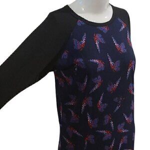 [LulaRoe] Butterfly Randy's Tee - Size XS